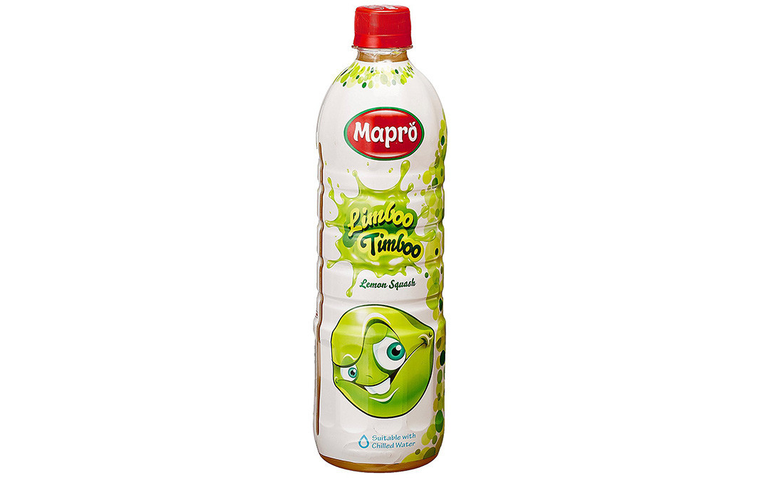 Mapro Limboo Timboo Lemon Squash   Plastic Bottle  750 millilitre